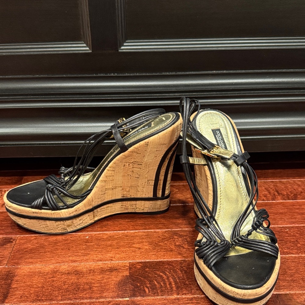Dolce & Gabbana Wedge Sandals